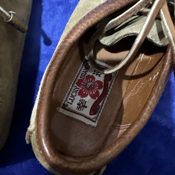 Lucky Brand Shoes Women’s 6.5 M Brown Leather Oxford Style LK CHARLIE - Picture 9 of 14